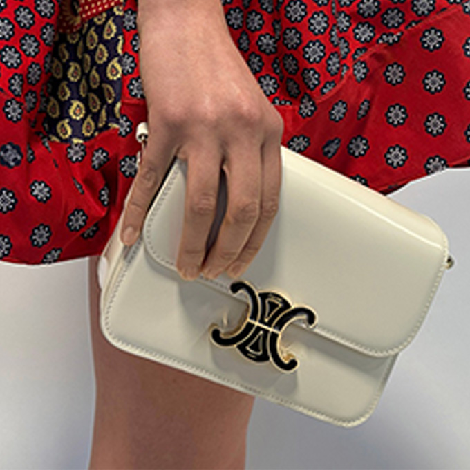 9a+ celine teen triomphe shoulder bag